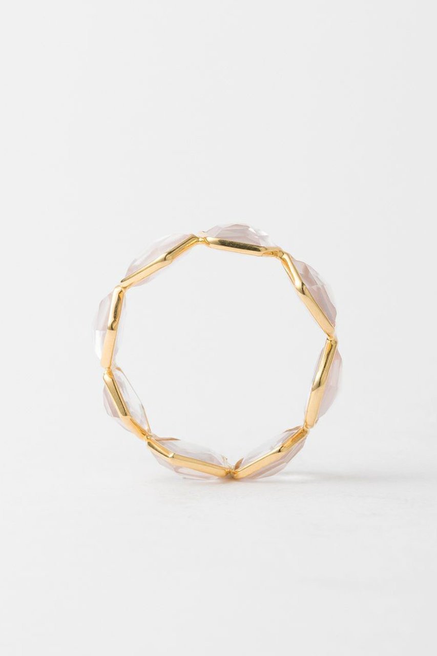 【ヌキテパ/NE QUITTEZ PAS】の【UPALA】Rose Quartz Pentagon エタニティリング 人気、トレンドファッション・服の通販 founy(ファニー) 　ファッション　Fashion　レディースファッション　Fashion for Women　ジュエリー　Jewelry　インド　Indian Textile　ストーン　Stone, Gem-Like　ハンド　Hand, Handmade　other-6|ID: prp329100003672330 ipo3291000000036197219