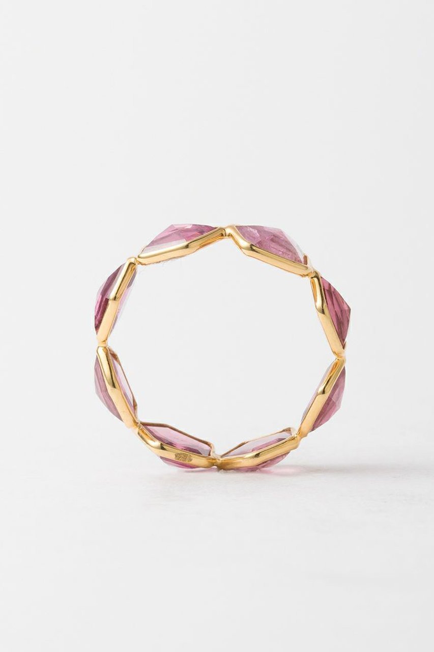 【ヌキテパ/NE QUITTEZ PAS】の【UPALA】Pink Tourmaline Pentagon エタニティリング 人気、トレンドファッション・服の通販 founy(ファニー) ファッション Fashion レディースファッション Fashion for Women ジュエリー Jewelry インド Indian Textile ストーン Stone, Gem-Like ハンド Hand, Handmade バランス Balance, Style Balance other-5|ID: prp329100003672332 ipo3291000000036232526