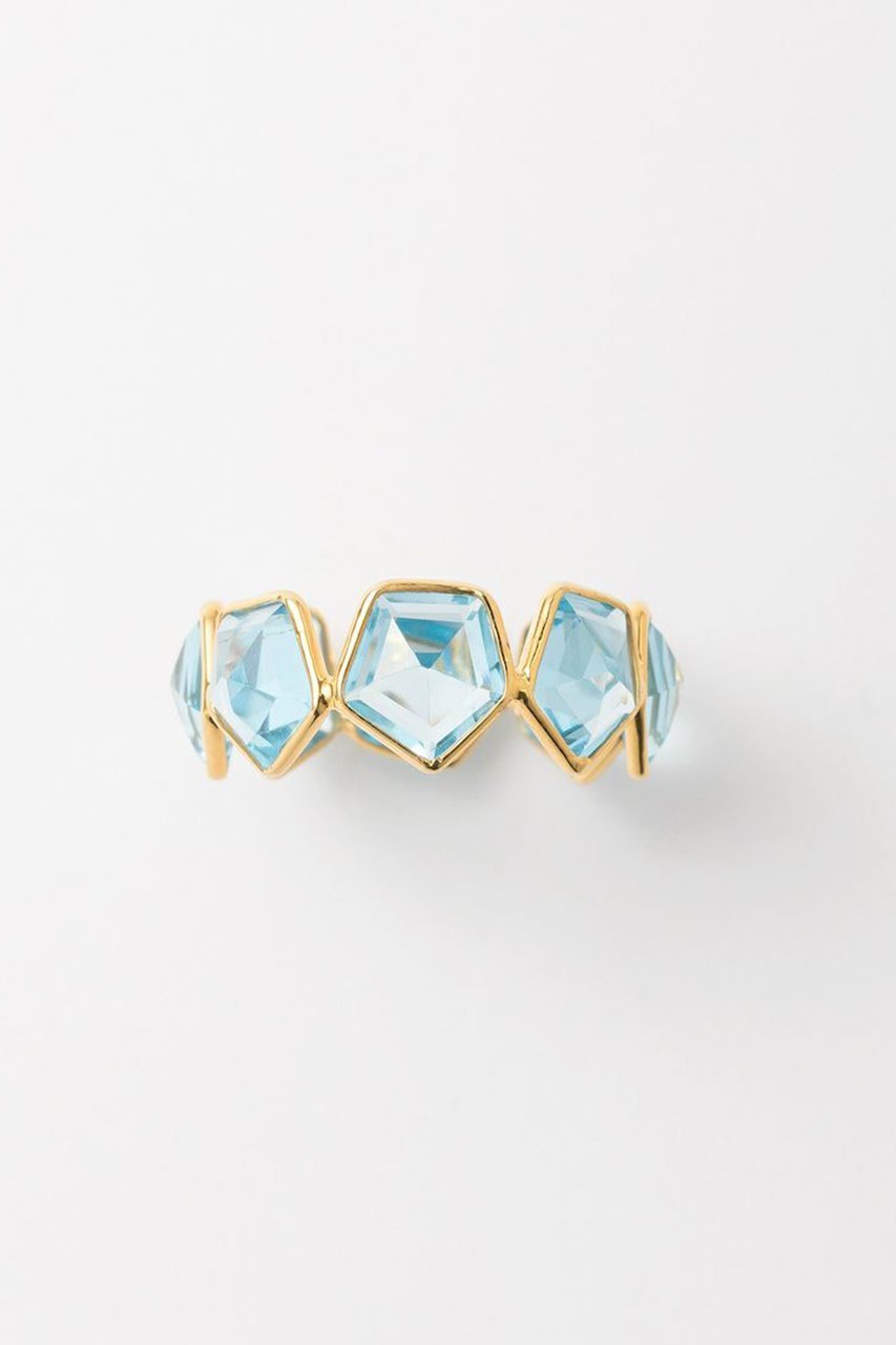 【ヌキテパ/NE QUITTEZ PAS】の【UPALA】Blue Topaz Pentagon エタニティリング 人気、トレンドファッション・服の通販 founy(ファニー) 　ファッション　Fashion　レディースファッション　Fashion for Women　ジュエリー　Jewelry　インド　Indian Textile　ストーン　Stone, Gem-Like　ハンド　Hand, Handmade　other-4|ID: prp329100003672333 ipo3291000000035755590