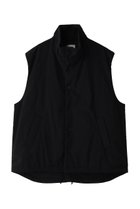 【エイトン/ATON / MEN】の【MEN】TECHNO COTTON パデッドベスト 人気、トレンドファッション・服の通販 founy(ファニー) ファッション Fashion メンズファッション MEN ジャケット スタンド ベスト ラウンド thumbnail ブラック|ID: prp329100003672348 ipo3291000000024115165