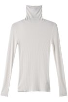 【スリー ドッツ/three dots】のシルクカシミヤ タートルネック ホワイト|ID: prp329100003675305 ipo3291000000035810743