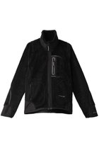 【アンドワンダー/and wander】の【UNISEX】high loft fleece jacket ブラック|ID:prp329100003675330