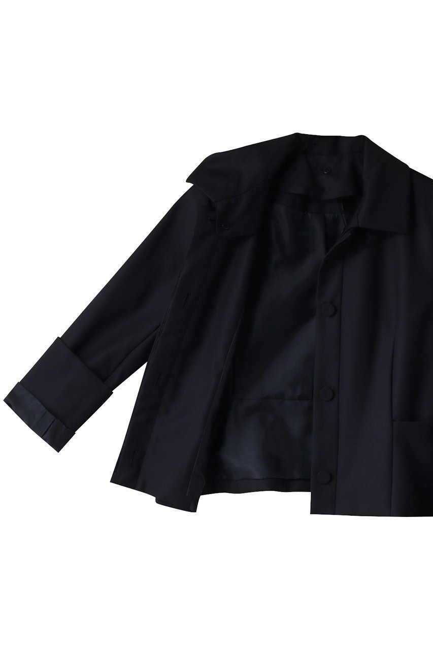 【ザ ライナー/THE LINER】のウール アタッチド カラー ジャケット 人気、トレンドファッション・服の通販 founy(ファニー) 　ファッション　Fashion　レディースファッション　Fashion for Women　アウター　Coat / Outerwear Collection　レディースジャケット・軽アウター　Jackets　おすすめ　Recommended / Our Picks　シンプル　Simple, Minimal　ジャケット　Jacket, Outerwear　セットアップ　Set-Up, Coordinated Outfit　ドレス　Dress, One-Piece　切替　Switching, Contrast Panel　洗える　Machine Washable　other-6|ID: prp329100003677953 ipo3291000000032957829