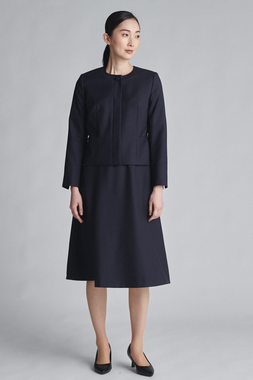 【ザ ライナー/THE LINER】のウール アタッチド カラー ジャケット 人気、トレンドファッション・服の通販 founy(ファニー) 　ファッション　Fashion　レディースファッション　Fashion for Women　アウター　Coat / Outerwear Collection　レディースジャケット・軽アウター　Jackets　おすすめ　Recommended / Our Picks　シンプル　Simple, Minimal　ジャケット　Jacket, Outerwear　セットアップ　Set-Up, Coordinated Outfit　ドレス　Dress, One-Piece　切替　Switching, Contrast Panel　洗える　Machine Washable　other-7|ID: prp329100003677953 ipo3291000000035961683