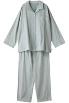 【キッドブルー/KID BLUE】の23ネル無地パジャマ 人気、トレンドファッション・服の通販 founy(ファニー) ファッション Fashion レディースファッション WOMEN トップス・カットソー Tops/Tshirt ツイル Twill パジャマ Pajamas リラックス Relax 無地 Plain Color thumbnail ユーカリ|ID: prp329100003680122 ipo3291000000024165989