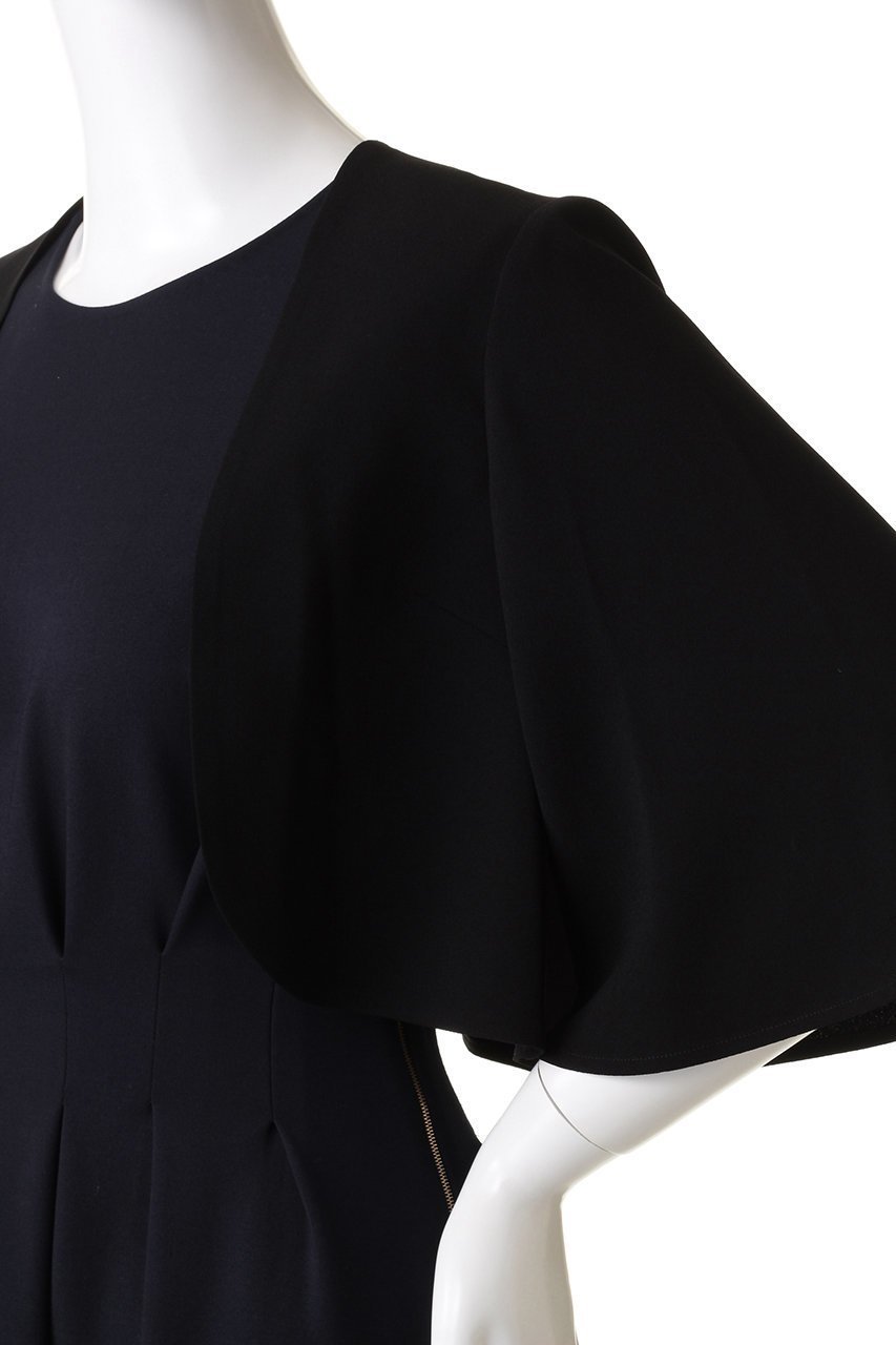 【アナイ/ANAYI】のバックサテンフレアスリーブボレロ 人気、トレンドファッション・服の通販 founy(ファニー) 　ファッション　Fashion　レディースファッション　Fashion for Women　アウター　Coat / Outerwear Collection　レディースジャケット・軽アウター　Jackets　ボレロ・ショート丈ジャケット / ドレス羽織りに　Boleros & Short Jackets　おすすめ　Recommended / Our Picks　ジャケット　Jacket, Outerwear　スリーブ　Sleeve, Long Sleeve / Short Sleeve　フレア　Flare, Flared　フロント　Front, Front Design　ボレロ　Bolero, Short Cardigan　エレガント 上品　Elegant　二次会　After Party　結婚式　Wedding　other-5|ID: prp329100003684858 ipo3291000000032964845