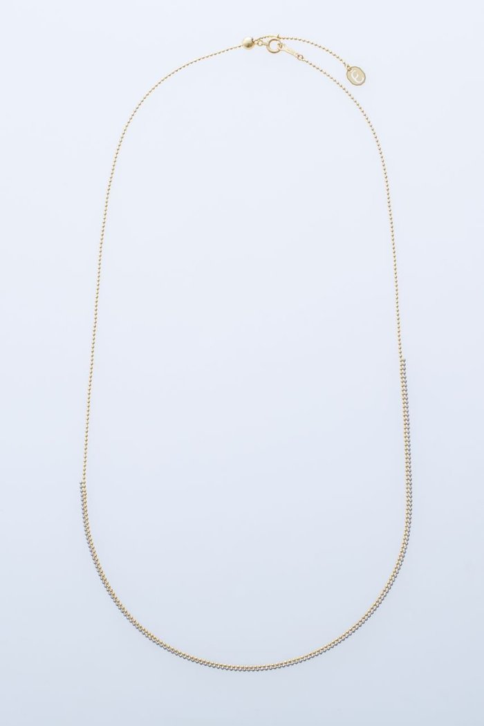 【エネイ/ENEY】のPIXEL ダブルチェーン ネックレス インテリア・キッズ・メンズ・レディースファッション・服の通販 founy(ファニー) https://founy.com/ ファッション Fashion レディースファッション Fashion for Women ジュエリー Jewelry ネックレス Necklaces & Pendants イエロー Yellow シンプル Simple, Minimal ダブル Double, Double-Breasted チェーン Chain, Chain Strap ネックレス Necklace, Pendant Necklace フロント Front, Front Design |ID: prp329100003684902 ipo3291000000035561954