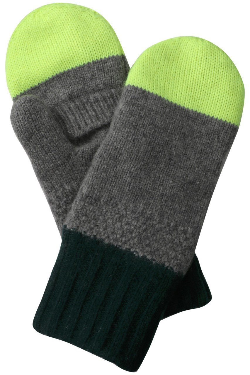 【ナゴンスタンス/nagonstans】のBicolor Mittens/手袋 インテリア・キッズ・メンズ・レディースファッション・服の通販 founy(ファニー) 　ファッション　Fashion　レディースファッション　Fashion for Women　手袋　Gloves & Mittens　スリット　Slit, Slit Detail　Cloud|ID: prp329100003684905 ipo3291000000032855830
