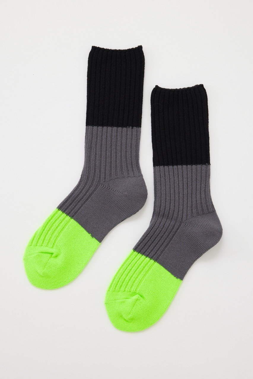 【ナゴンスタンス/nagonstans】のネオンバイカラー Socks/ソックス 人気、トレンドファッション・服の通販 founy(ファニー) 　ファッション　Fashion　レディースファッション　WOMEN　ソックス　Socks　レッグウェア　Legwear　ソックス　Socks　ネオン　Neon　other-2|ID: prp329100003684906 ipo3291000000031392528