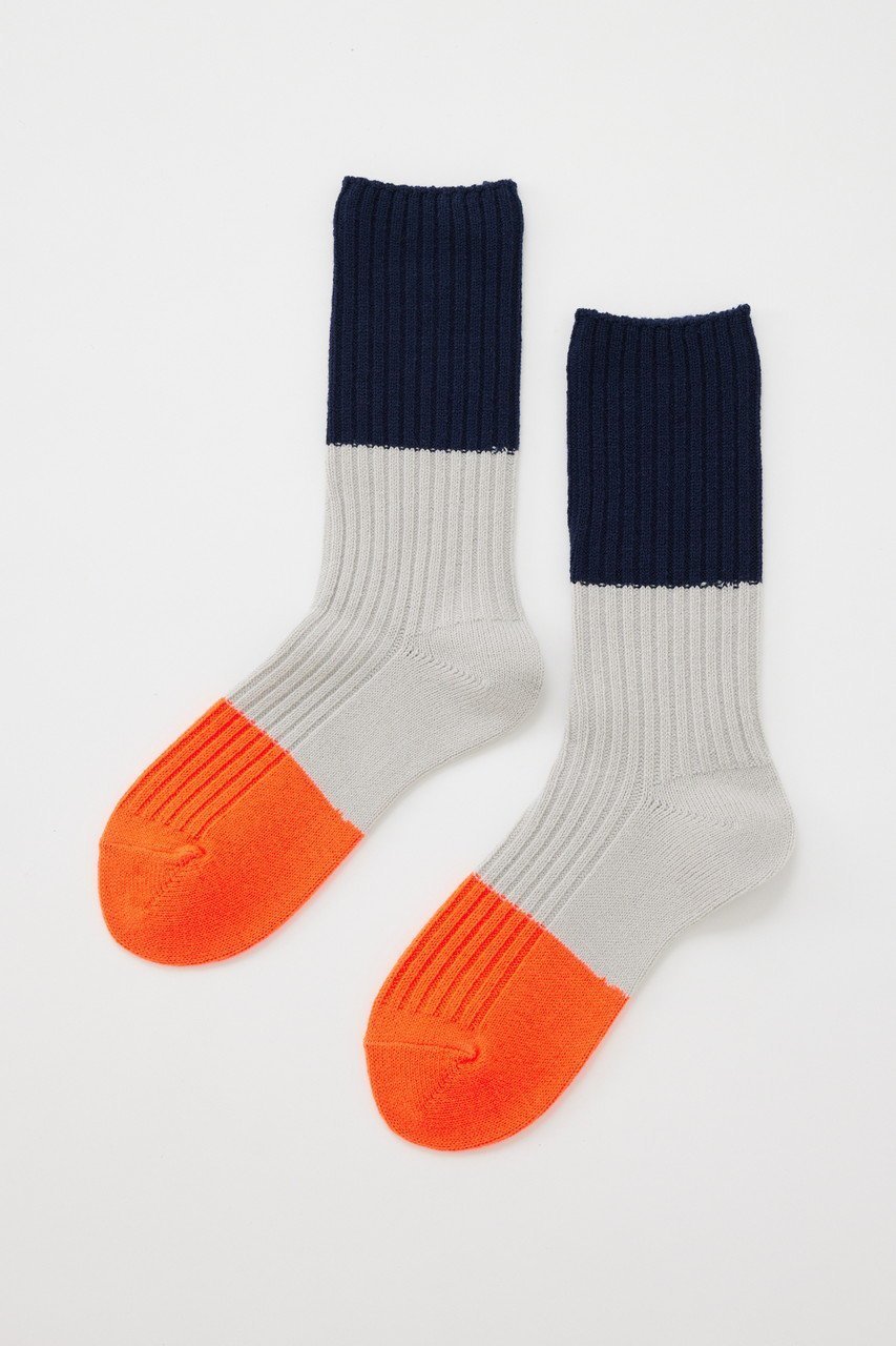 【ナゴンスタンス/nagonstans】のネオンバイカラー Socks/ソックス 人気、トレンドファッション・服の通販 founy(ファニー) 　ファッション　Fashion　レディースファッション　Fashion for Women　ソックス&靴下　Socks & Hosiery　レッグウェア・ストッキング　Legwear & Hosiery　ソックス　Socks, Hosiery　ネオン　Neon, Neon Color　other-2|ID: prp329100003684906 ipo3291000000032853712