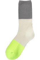 【ナゴンスタンス/nagonstans】のネオンバイカラー Socks/ソックス Lemon|ID: prp329100003684906 ipo3291000000035941504
