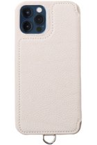 【デミュウ/DEMIU】のiPhone12 POCHE FLAT 背面収納スマホケース ストラップ別売 ベージュ|ID: prp329100003686246 ipo3291000000028464336