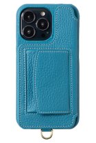 【デミュウ/DEMIU】のiPhone13 POCHE 背面収納スマホケース ストラップ別売 ダックブルー|ID: prp329100003686248 ipo3291000000028464235