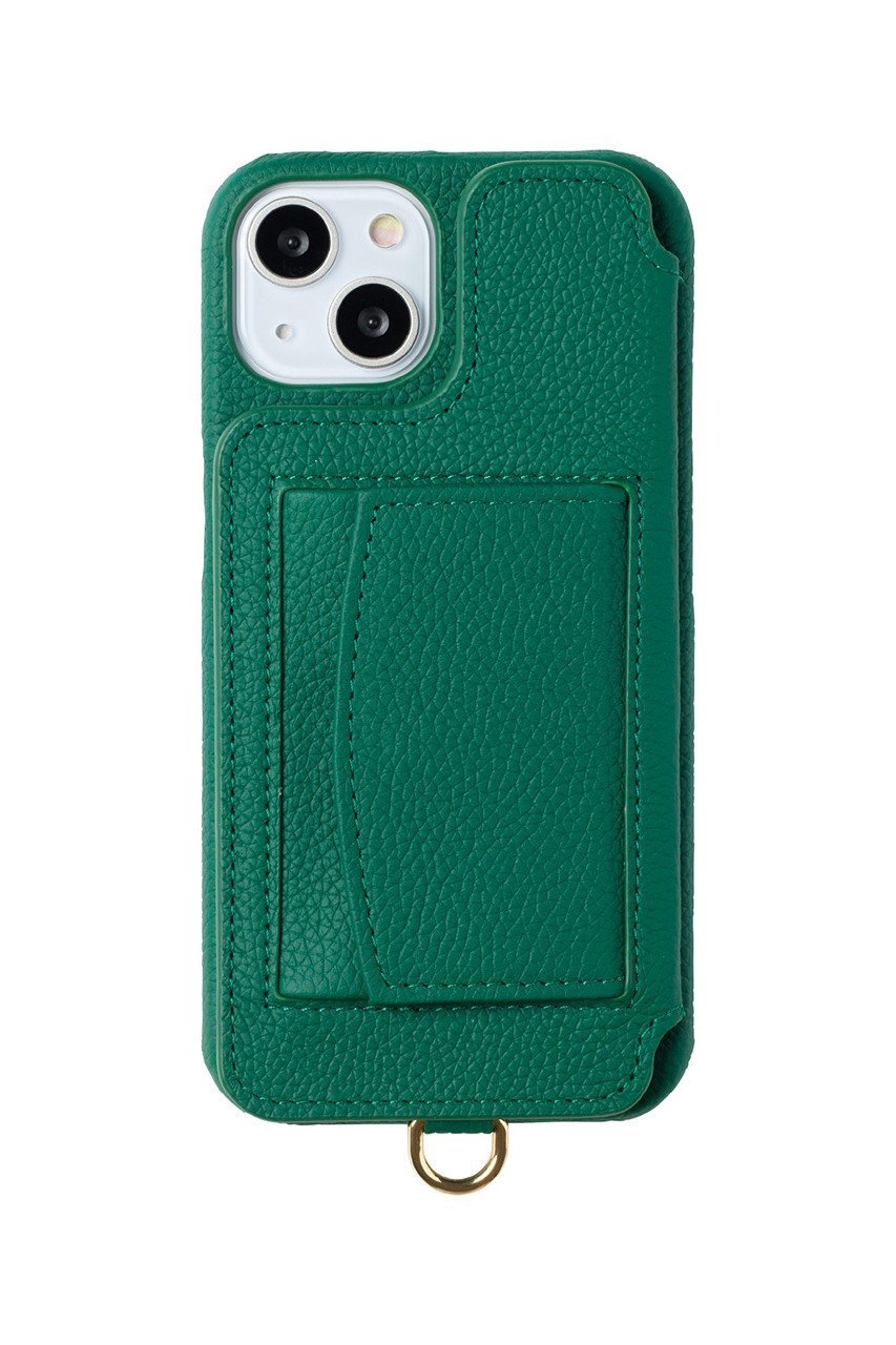 【デミュウ/DEMIU】のiPhone13 POCHE 背面収納スマホケース ストラップ別売 インテリア・キッズ・メンズ・レディースファッション・服の通販 founy(ファニー) 　ファッション　Fashion　レディースファッション　WOMEN　ショルダー　Shoulder　スリット　Slit　財布　Wallet　デニム　Denim　フランス　France　ポケット　Pocket　マグネット　Magnet　ユニセックス　Unisex　ラップ　Wrap　おすすめ　Recommend　スマホケース　Phone Case　iPhone アイフォーン　Iphone　グリーン|ID: prp329100003686248 ipo3291000000028464236