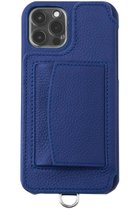 【デミュウ/DEMIU】のiPhone12 POCHE 背面収納スマホケース ストラップ別売 ディープブルー|ID: prp329100003686249 ipo3291000000028464246