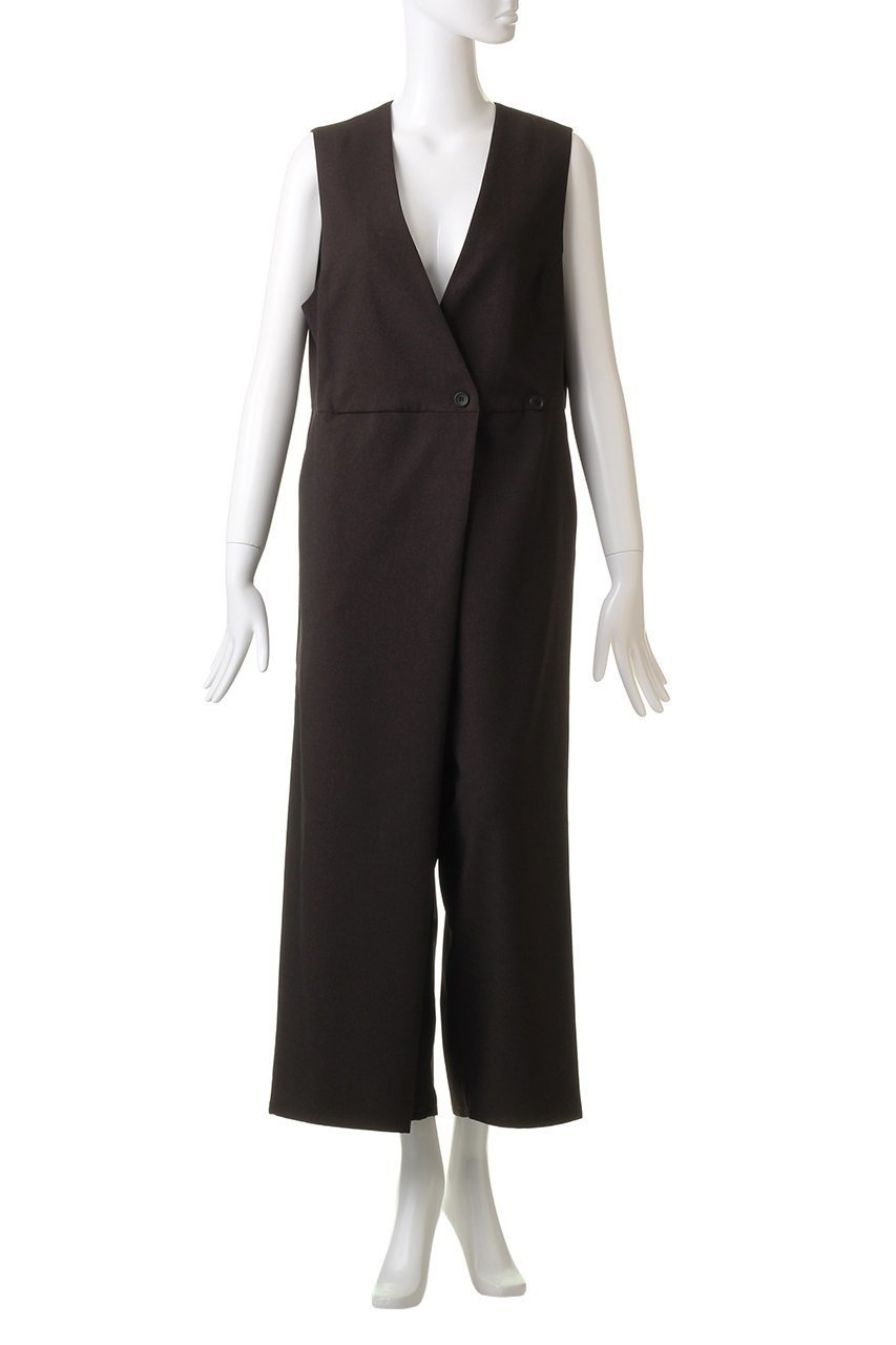 【ミディウミソリッド/MIDIUMISOLID】のwrap all in one オールインワン 人気、トレンドファッション・服の通販 founy(ファニー) 　ファッション　Fashion　レディースファッション　Fashion for Women　パンツ　Pants & Trousers　おすすめ　Recommended / Our Picks　パーティ　Party, Party Style　ラップ　Wrap, Wrap Design　other-2|ID: prp329100003686254 ipo3291000000035812170