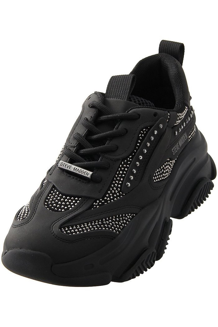 【スティーブマデン/STEVE MADDEN】のPOSSESSIONR ストーンボリュームソールスニーカー インテリア・キッズ・メンズ・レディースファッション・服の通販 founy(ファニー) https://founy.com/ ファッション Fashion レディースファッション Fashion for Women スニーカー Sneakers, Trainers トレンド Trend, Trending Now ビジュー Bijou, Jewel-like Accent リュクス Luxury, Elegant, High-End, Chic |ID: prp329100003686277 ipo3291000000032870496