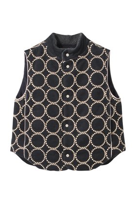 【ミナ ペルホネン/mina perhonen / KIDS】の【Kids】ambourineベスト 人気、トレンドファッション・服の通販 founy(ファニー) ファッション Fashion キッズファッション Fashion for Kids トップス・カットソー Cut & Sew Tops ベスト Vest, Waistcoat |ID:prp329100003686282