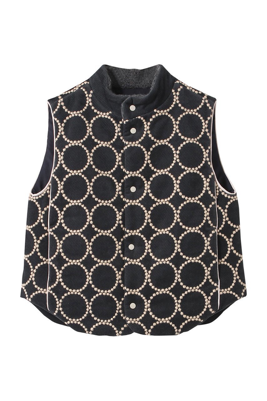 【ミナ ペルホネン/mina perhonen / KIDS】の【Kids】ambourineベスト 人気、トレンドファッション・服の通販 founy(ファニー) 　ファッション　Fashion　キッズファッション　Fashion for Kids　トップス・カットソー　Cut & Sew Tops　ベスト　Vest, Waistcoat　 other-1|ID: prp329100003686282 ipo3291000000032845227
