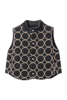 【ミナ ペルホネン/mina perhonen / KIDS】 【KIDS】ambourineベスト チャコール 100人気、トレンドファッション・服の通販 founy(ファニー) ファッション Fashion キッズファッション Fashion for Kids トップス・カットソー Cut & Sew Tops ベスト Vest, Waistcoat A/W・秋冬 Autumn/Winter |ID:prp329100003686283