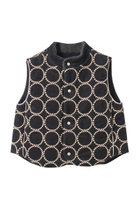 【ミナ ペルホネン/mina perhonen / KIDS】の【KIDS】ambourineベスト チャコール 100 人気、トレンドファッション・服の通販 founy(ファニー) ファッション Fashion キッズファッション Fashion for Kids トップス・カットソー Cut & Sew Tops ベスト Vest, Waistcoat A/W・秋冬 Autumn/Winter thumbnail チャコール|ID: prp329100003686283 ipo3291000000036236265