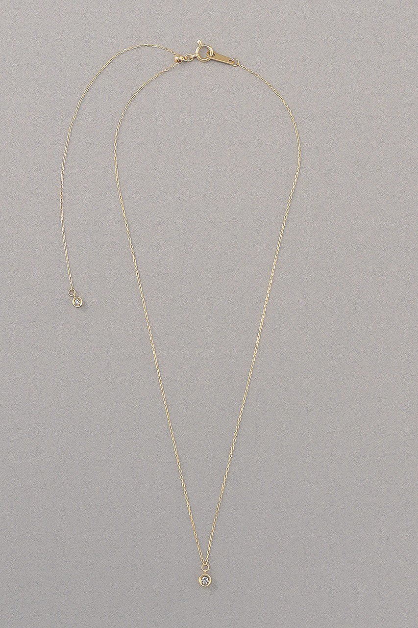 【プラス ヴァンドーム/Plus Vendome】のLAB K10 モアッサナイト ネックレス 人気、トレンドファッション・服の通販 founy(ファニー) 　ファッション　Fashion　レディースファッション　Fashion for Women　ジュエリー　Jewelry　ネックレス　Necklaces & Pendants　イエロー　Yellow　ダイヤモンド　Diamond, Brilliant Cut　ネックレス　Necklace, Pendant Necklace　フランス　France, French　other-3|ID: prp329100003687905 ipo3291000000035445916