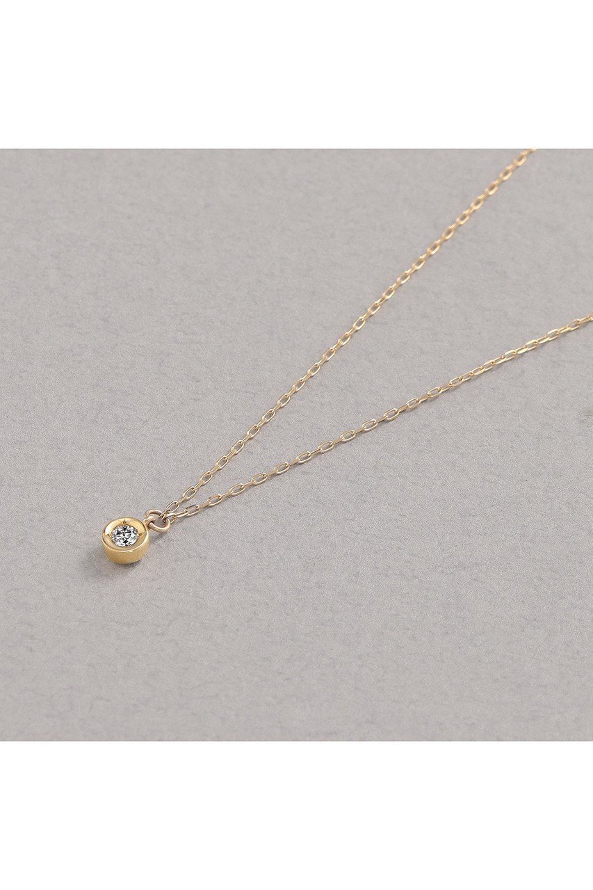 【プラス ヴァンドーム/Plus Vendome】のLAB K10 モアッサナイト ネックレス 人気、トレンドファッション・服の通販 founy(ファニー) 　ファッション　Fashion　レディースファッション　Fashion for Women　ジュエリー　Jewelry　ネックレス　Necklaces & Pendants　イエロー　Yellow　ダイヤモンド　Diamond, Brilliant Cut　ネックレス　Necklace, Pendant Necklace　フランス　France, French　other-4|ID: prp329100003687905 ipo3291000000035445917