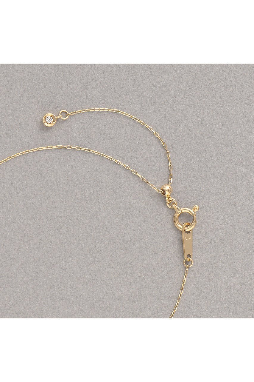 【プラス ヴァンドーム/Plus Vendome】のLAB K10 モアッサナイト ネックレス 人気、トレンドファッション・服の通販 founy(ファニー) 　ファッション　Fashion　レディースファッション　Fashion for Women　ジュエリー　Jewelry　ネックレス　Necklaces & Pendants　イエロー　Yellow　ダイヤモンド　Diamond, Brilliant Cut　ネックレス　Necklace, Pendant Necklace　フランス　France, French　other-5|ID: prp329100003687905 ipo3291000000035445918