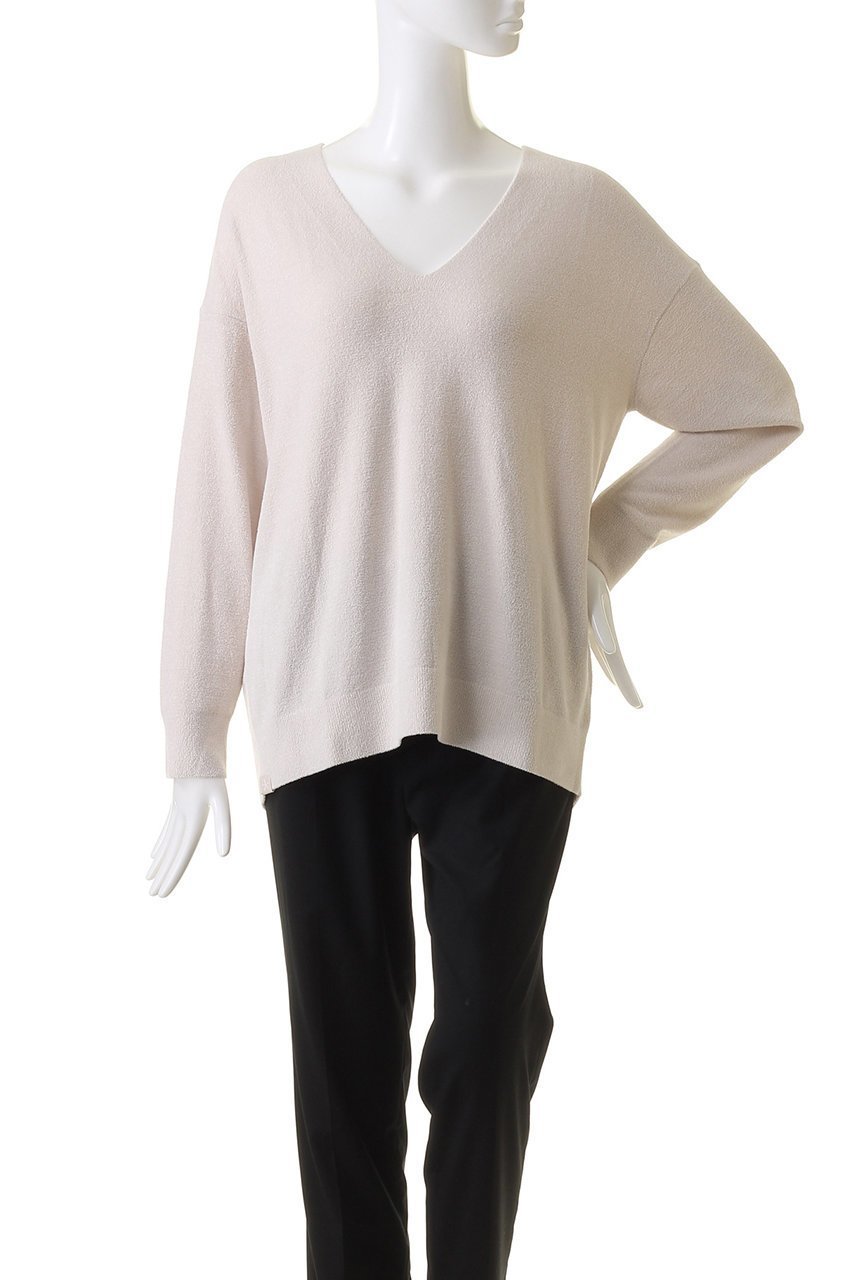 【ベアフット ドリームズ/BAREFOOT DREAMS】のコージーシックウルトラライト Vネックハイロープルオーバー 人気、トレンドファッション・服の通販 founy(ファニー) 　ファッション　Fashion　レディースファッション　Fashion for Women　トップス・カットソー　Cut & Sew Tops　ニット　Knit Tops & Sweaters　カジュアルプルオーバー・ニットトップス　Pullovers & Knit Tops / Casual Pullovers　Vネックトップス　V-Neck Tops / V-Cut Neckline Shirts　なめらか　Smooth, Silky Texture　シンプル　Simple, Minimal　ボトム　Bottoms, Lower Wear　other-2|ID: prp329100003687932 ipo3291000000035761642