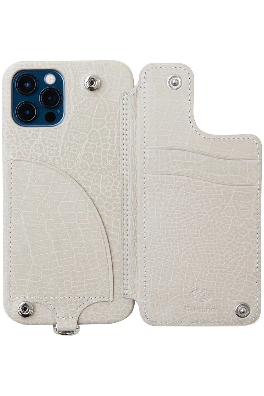 【デミュウ/DEMIU】のiPhone11 POCHE Croco 背面収納スマホケース ストラップ別売 人気、トレンドファッション・服の通販 founy(ファニー) 　ファッション　Fashion　レディースファッション　WOMEN　ショルダー　Shoulder　スリット　Slit　財布　Wallet　デニム　Denim　フランス　France　ポケット　Pocket　マグネット　Magnet　ユニセックス　Unisex　ラップ　Wrap　おすすめ　Recommend　スマホケース　Phone Case　iPhone アイフォーン　Iphone　other-2|ID: prp329100003687970 ipo3291000000031402213