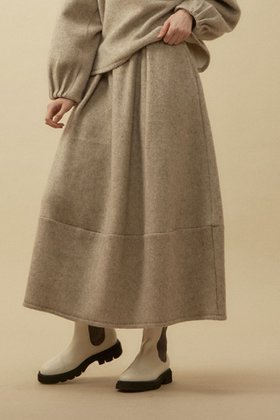 【プレインピープル/PLAIN PEOPLE】のコットンヤク裏毛バレルスカート 人気、トレンドファッション・服の通販 founy(ファニー) ファッション Fashion レディースファッション WOMEN スカート Skirt ロングスカート Long Skirt スニーカー Sneakers リラックス Relax ロング Long 再入荷 Restock/Back In Stock/Re Arrival 冬 Winter |ID:prp329100003690143