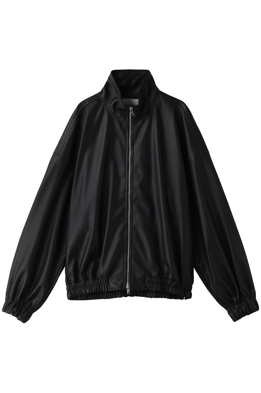 【ミディウミソリッド/MIDIUMISOLID】のover size synthetic leather BL ブルゾン インテリア・キッズ・メンズ・レディースファッション・服の通販 founy(ファニー) 　ファッション　Fashion　レディースファッション　WOMEN　アウター　Coat Outerwear　ジャケット　Jackets　ブルゾン　Blouson/Jackets　シンプル　Simple　ジャケット　Jacket　スタンド　Stand　フェイクレザー　Faux Leather　ブルゾン　Blouson　black|ID: prp329100003691339 ipo3291000000024260682