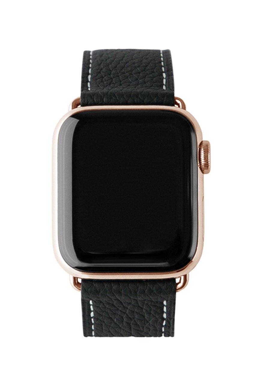 【デミュウ/DEMIU】のApple Watchバンド インテリア・キッズ・メンズ・レディースファッション・服の通販 founy(ファニー) 　ファッション　Fashion　レディースファッション　Fashion for Women　レイングッズ・傘・晴雨兼用傘　Umbrellas & Rain Gear　傘　Umbrella, Parasol　デニム　Denim, Jeans Material　時計　Watch, Wristwatch　ハンカチ　Handkerchief, Hanky　フランス　France, French　ユニセックス　Unisex, Genderless　ラグジュアリー　Luxury, Elegant　ラップ　Wrap, Wrap Design　再入荷　Restock / Back in Stock　スマホケース　Smartphone Case　ブラック(金具ピンクゴールド)|ID: prp329100003691361 ipo3291000000032815070