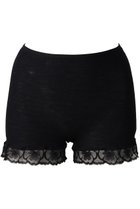 【ハンロ/HANRO】のWOOLEN LACEショーツ ブラック|ID: prp329100003691365 ipo3291000000035785574