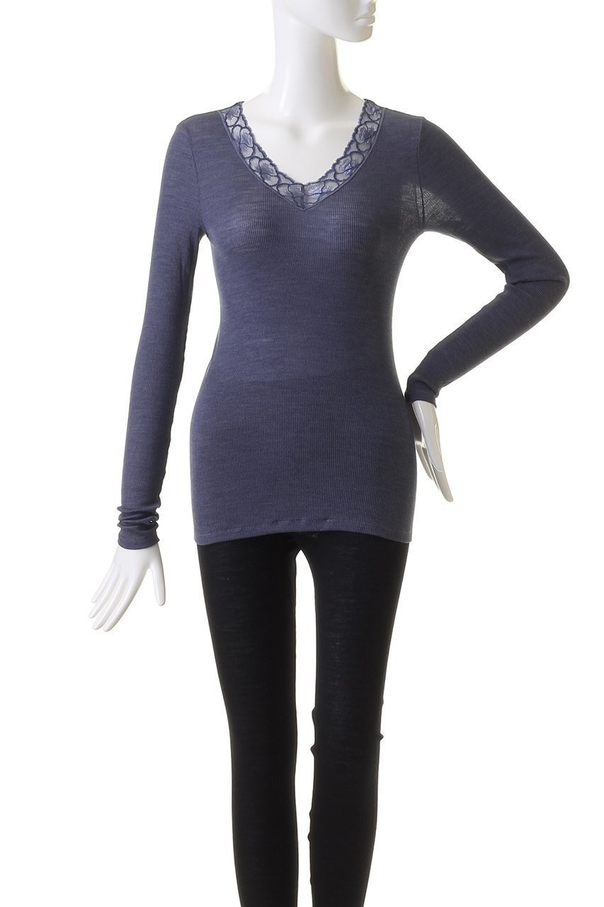 【ハンロ/HANRO】のWOOLEN LACE長袖 人気、トレンドファッション・服の通販 founy(ファニー) 　ファッション　Fashion　レディースファッション　WOMEN　下着・ランジェリー　Underwear　その他インナー・ランジェリー　Other lingerie　おすすめ　Recommend　インナー　Inner　シルク　Silk　セットアップ　Set Up　ランジェリー　Lingerie　レース　Race　A/W・秋冬　Aw・Autumn/Winter・Fw・Fall-Winter　長袖　Long Sleeve　other-2|ID: prp329100003691367 ipo3291000000031392041