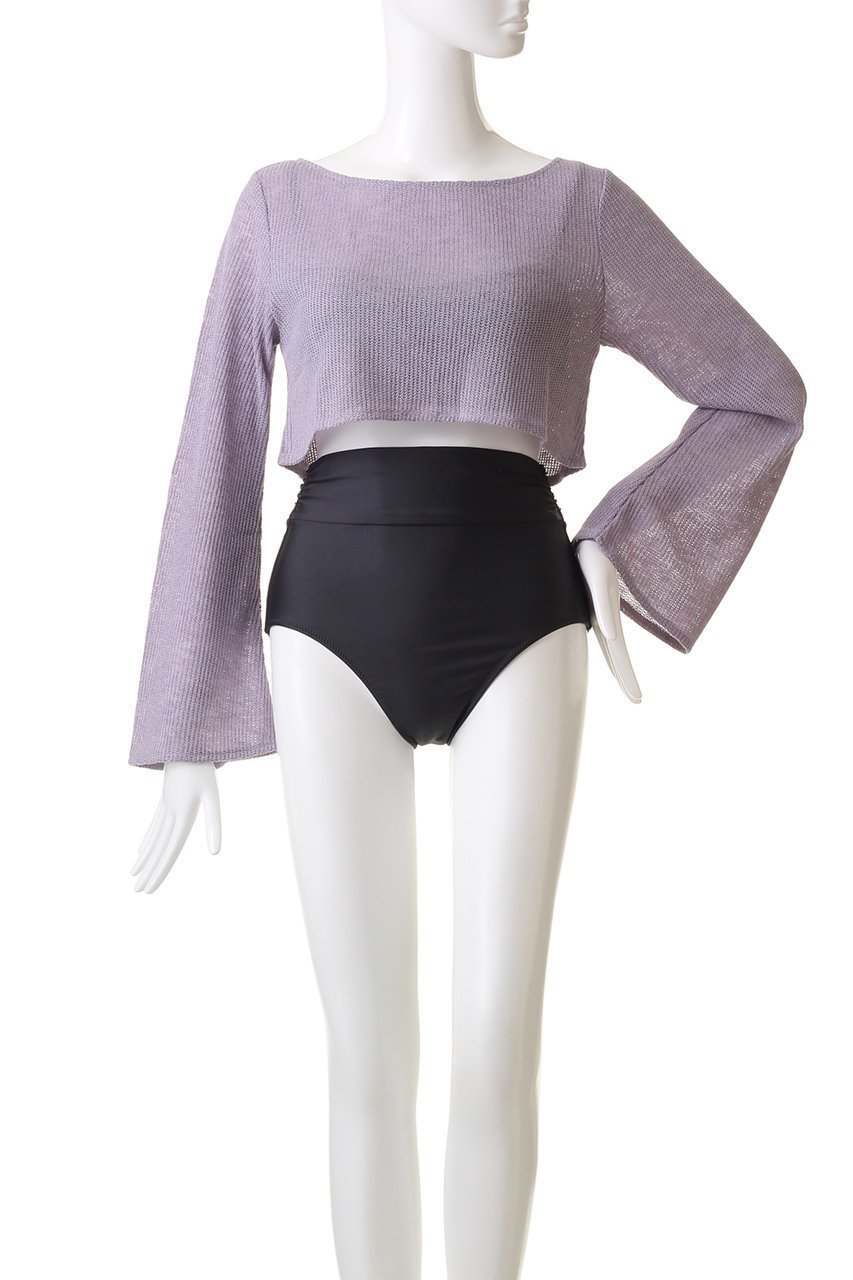 【レイール/Reir】の【San-ai Resort】Summer Knitレイヤードセット 人気、トレンドファッション・服の通販 founy(ファニー) 　ファッション　Fashion　レディースファッション　Fashion for Women　水着　Swimwear　レディース水着・ビーチウェア　Swimwear & Beachwear　ショート　Short, Short Length　スポーツ　Sports, Activewear　スリーブ　Sleeve, Long Sleeve / Short Sleeve　トレンド　Trend, Trending Now　ルーズ　Loose, Oversized　夏　Summer　水着　Swimsuit, Swimwear　other-2|ID: prp329100003692601 ipo3291000000031391806
