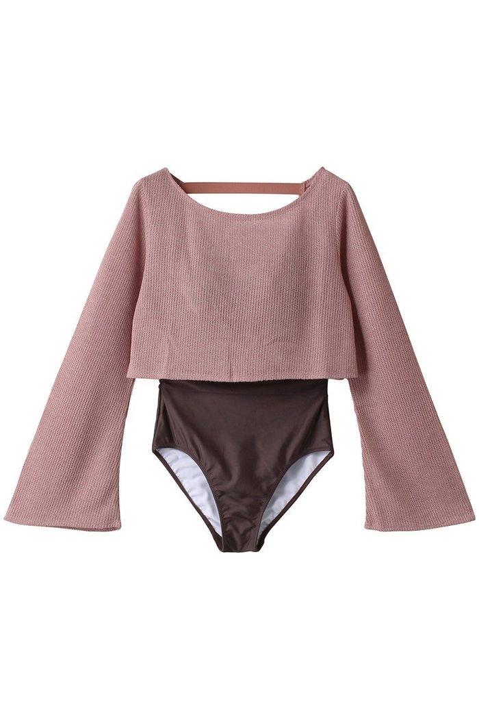 【レイール/Reir】の【San-ai Resort】Summer Knitレイヤードセット インテリア・キッズ・メンズ・レディースファッション・服の通販 founy(ファニー) https://founy.com/ ファッション Fashion レディースファッション Fashion for Women 水着 Swimwear レディース水着・ビーチウェア Swimwear & Beachwear ショート Short, Short Length スポーツ Sports, Activewear スリーブ Sleeve, Long Sleeve / Short Sleeve トレンド Trend, Trending Now ルーズ Loose, Oversized 夏 Summer 水着 Swimsuit, Swimwear |ID: prp329100003692601 ipo3291000000035761686