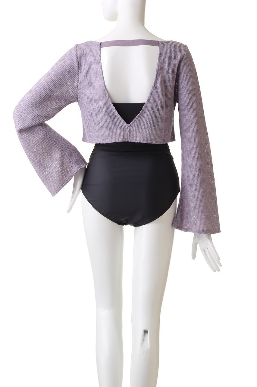 【レイール/Reir】の【San-ai Resort】Summer Knitレイヤードセット 人気、トレンドファッション・服の通販 founy(ファニー) ファッション Fashion レディースファッション Fashion for Women 水着 Swimwear レディース水着・ビーチウェア Swimwear & Beachwear ショート Short, Short Length スポーツ Sports, Activewear スリーブ Sleeve, Long Sleeve / Short Sleeve トレンド Trend, Trending Now ルーズ Loose, Oversized 夏 Summer 水着 Swimsuit, Swimwear other-4|ID: prp329100003692601 ipo3291000000035761692