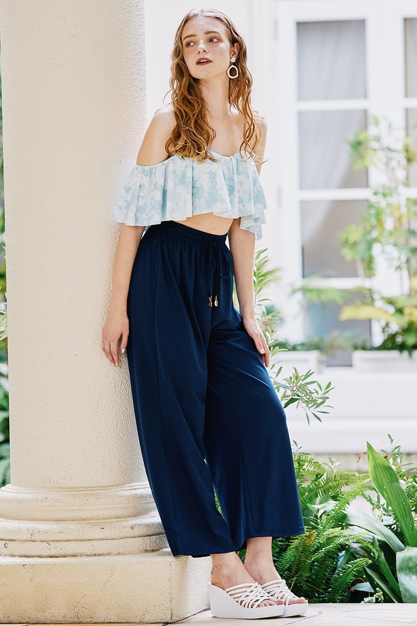 【コーラルヴェール/Coral Veil】の無地ロングパンツ 人気、トレンドファッション・服の通販 founy(ファニー) 　ファッション　Fashion　レディースファッション　Ladies' Fashion Online　パンツ　Pants　スポーツウェア　Sportswear　スポーツ パンツ　Sports Pants　シンプル　Simple　スポーツ　Sports　ドレープ　Drape　ビーチ　Beach　フォルム　Form　フレア　Flare　リゾート　Resort　ロング　Long　旅行　Travel　無地　Plain Color　other-8|ID: prp329100003692605 ipo3291000000031391871