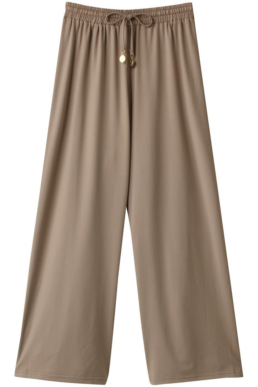 【コーラルヴェール/Coral Veil】の無地ロングパンツ インテリア・キッズ・メンズ・レディースファッション・服の通販 founy(ファニー) ファッション Fashion レディースファッション Fashion for Women パンツ Pants & Trousers スポーツウェア Functional & Stylish Sportswear スポーツ パンツ Workout Pants / Training Shorts / Joggers シンプル Simple, Minimal スポーツ Sports, Activewear ドレープ Drape, Draping Fabric ビーチ Beach, Seaside フォルム Silhouette, Form フレア Flare, Flared リゾート Resort, Vacation Style ロング Long, Long-Length 旅行 Travel 無地 Plain, Solid Color ベージュ|ID: prp329100003692605 ipo3291000000035761674