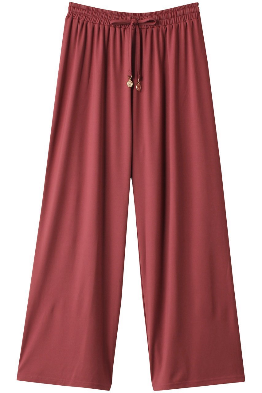 【コーラルヴェール/Coral Veil】の無地ロングパンツ インテリア・キッズ・メンズ・レディースファッション・服の通販 founy(ファニー) ファッション Fashion レディースファッション Fashion for Women パンツ Pants & Trousers スポーツウェア Functional & Stylish Sportswear スポーツ パンツ Workout Pants / Training Shorts / Joggers シンプル Simple, Minimal スポーツ Sports, Activewear ドレープ Drape, Draping Fabric ビーチ Beach, Seaside フォルム Silhouette, Form フレア Flare, Flared リゾート Resort, Vacation Style ロング Long, Long-Length 旅行 Travel 無地 Plain, Solid Color ピンク|ID: prp329100003692605 ipo3291000000035761676