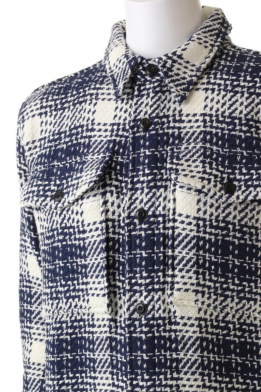 【アウターノウン/OUTERKNOWN / MEN】の【MEN】CLOUD WEAVE コ ットンツイルチェックシャツジャケット 人気、トレンドファッション・服の通販 founy(ファニー) 　ファッション　Fashion　メンズファッション　Fashion for Men　アウトドア　Outdoor Clothing　スリーブ　Sleeve, Long Sleeve / Short Sleeve　チェック　Check, Plaid, Tartan　ロング　Long, Long-Length　other-5|ID: prp329100003693431 ipo3291000000035439425