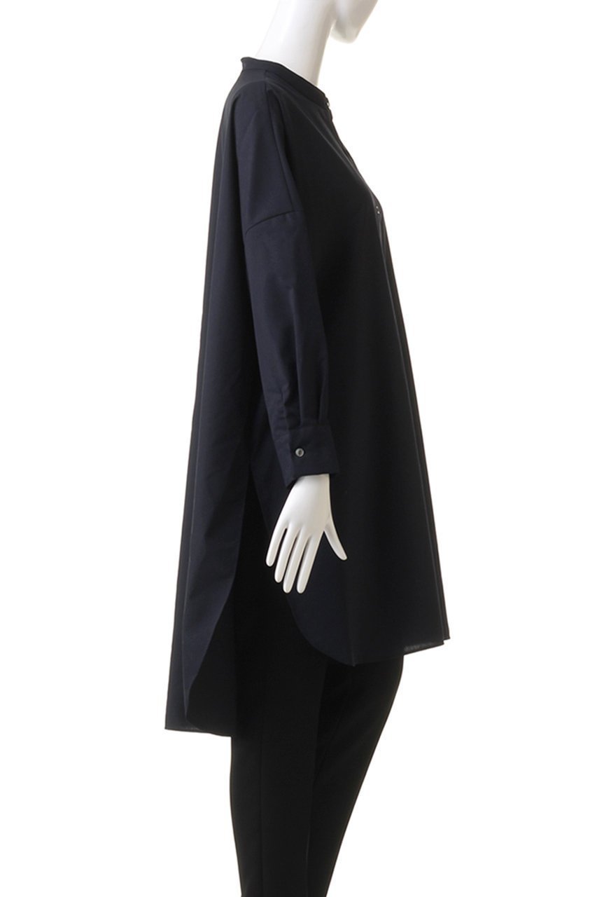 【ミズイロ インド/mizuiro ind】のT/W stand collar shirt tunic チュニック 人気、トレンドファッション・服の通販 founy(ファニー) 　ファッション　Fashion　レディースファッション　Fashion for Women　ワンピース　Dresses　チュニック　Tunic Tops & Dresses　スリット　Slit, Slit Detail　チュニック　Tunic, Long Top　ロング　Long, Long-Length　秋　Autumn　other-3|ID: prp329100003693455 ipo3291000000032891359