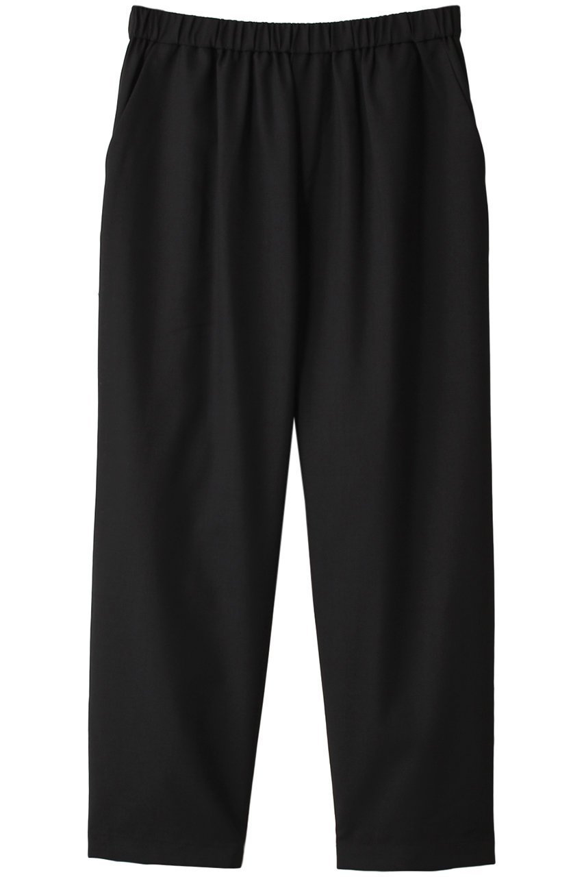 【ミズイロ インド/mizuiro ind】のT/W tuck easy PT パンツ インテリア・キッズ・メンズ・レディースファッション・服の通販 founy(ファニー) 　ファッション　Fashion　レディースファッション　Fashion for Women　パンツ　Pants & Trousers　シンプル　Simple, Minimal　旅行　Travel　black|ID: prp329100003693456 ipo3291000000032828686