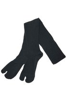 【ダブルアンドエフダブル/w&fw】のTABIニーハイソックス ブラック|ID: prp329100003693500 ipo3291000000035801107