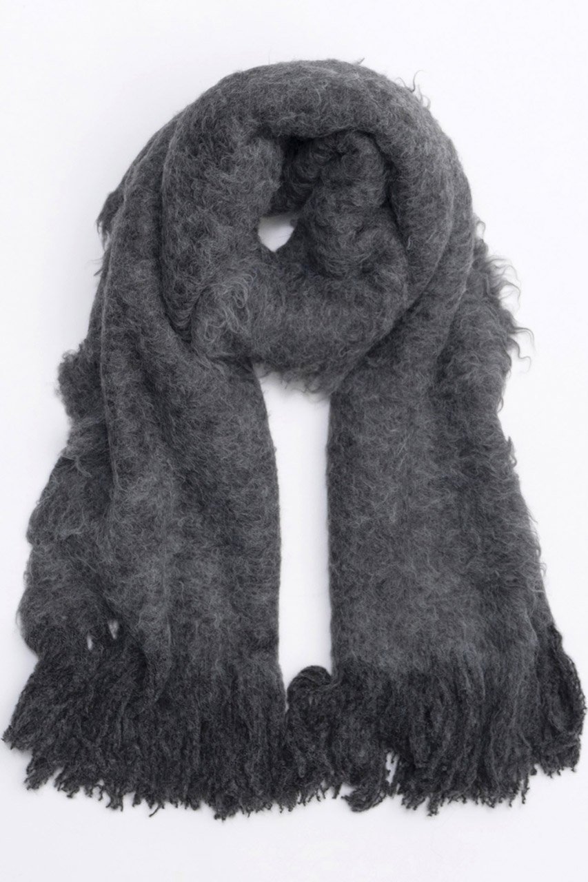【メゾンスペシャル/MAISON SPECIAL】のShaggy knit Muffler/シャギーニットマフラー インテリア・キッズ・メンズ・レディースファッション・服の通販 founy(ファニー) 　ファッション　Fashion　レディースファッション　WOMEN　ストール　Scarves　マフラー　Mufflers　おすすめ　Recommend　ギフト プレゼント　Gift Present　ストール　Stall　ベーシック　Basic　マフラー　Scarf　冬　Winter　GRY(グレー)|ID: prp329100003693515 ipo3291000000024282203