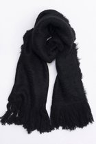 【メゾンスペシャル/MAISON SPECIAL】のShaggy knit Muffler/シャギーニットマフラー 人気、トレンドファッション・服の通販 founy(ファニー) ファッション Fashion レディースファッション WOMEN ストール Scarves マフラー Mufflers おすすめ Recommend ギフト プレゼント Gift Present ストール Stall ベーシック Basic マフラー Scarf 冬 Winter thumbnail BLK(ブラック)|ID: prp329100003693515 ipo3291000000024282204