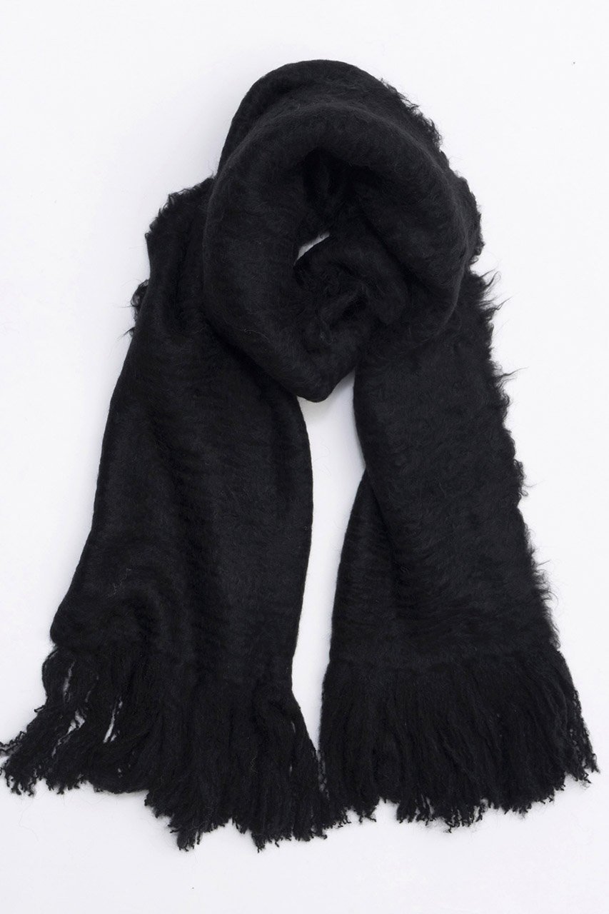 【メゾンスペシャル/MAISON SPECIAL】のShaggy knit Muffler/シャギーニットマフラー インテリア・キッズ・メンズ・レディースファッション・服の通販 founy(ファニー) 　ファッション　Fashion　レディースファッション　WOMEN　ストール　Scarves　マフラー　Mufflers　おすすめ　Recommend　ギフト プレゼント　Gift Present　ストール　Stall　ベーシック　Basic　マフラー　Scarf　冬　Winter　BLK(ブラック)|ID: prp329100003693515 ipo3291000000024282204
