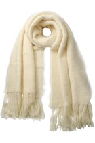 【メゾンスペシャル/MAISON SPECIAL】のShaggy knit Muffler/シャギーニットマフラー WHT(ホワイト)|ID: prp329100003693515 ipo3291000000032853525