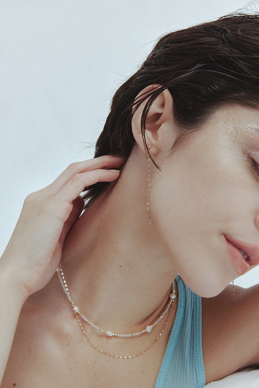 【ルボンボン/les bonbon】のmisty チョーカー 人気、トレンドファッション・服の通販 founy(ファニー) 　ファッション　Fashion　レディースファッション　Fashion for Women　ジュエリー　Jewelry　ネックレス　Necklaces & Pendants　カットソー　Cut and Sewn Top　スウェット / スエット　Sweatshirt, Sweatwear　ネックレス　Necklace, Pendant Necklace　パール　Pearl, Pearl Accent　エレガント 上品　Elegant　無地　Plain, Solid Color　other-5|ID: prp329100003695284 ipo3291000000035692683